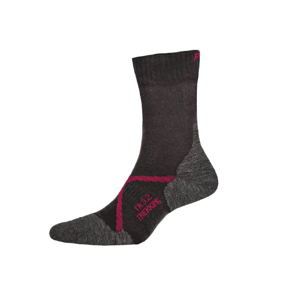 Socken Trekking Merino Light Anthracite-Berry Socken Trekking Merino Light Anthracite-Berry