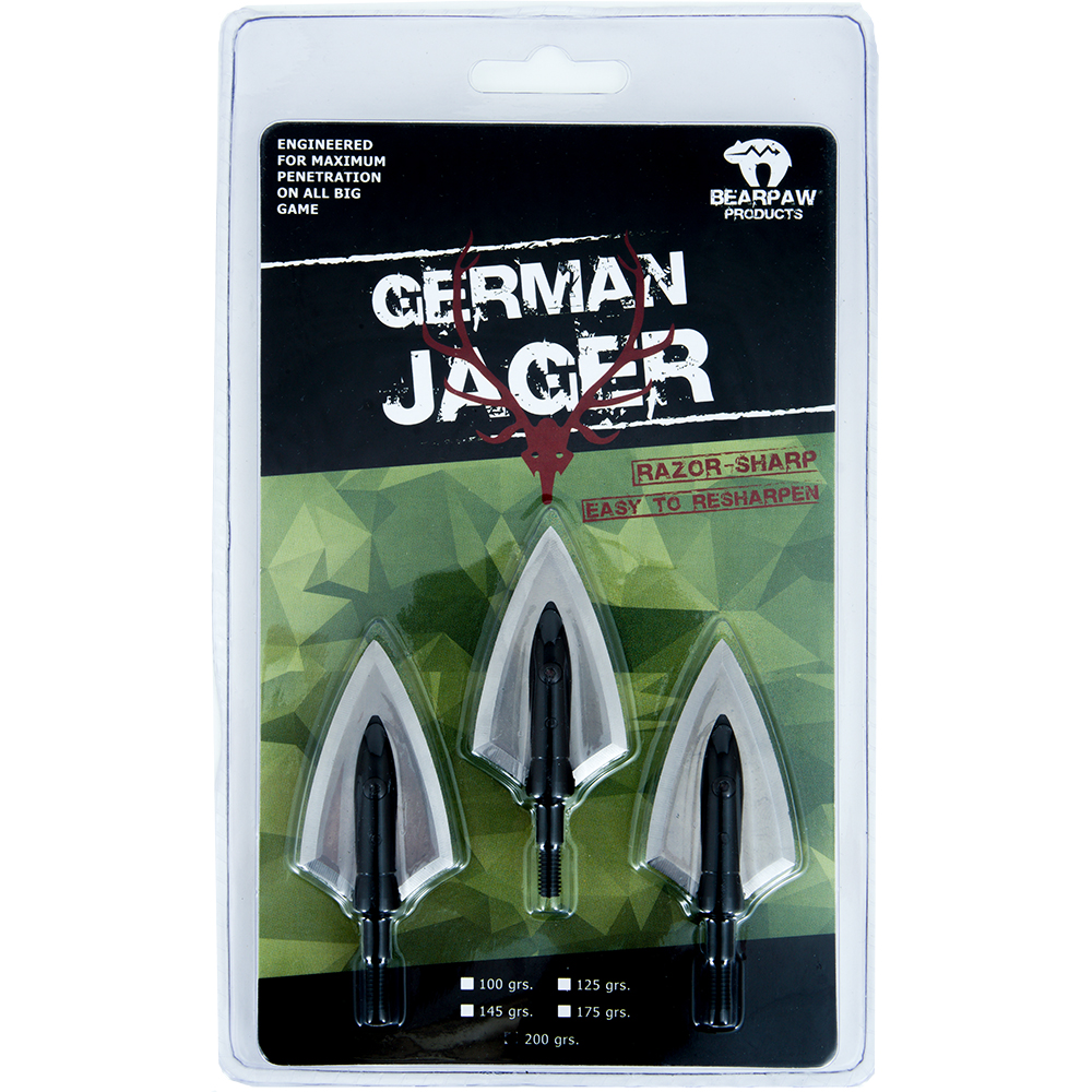 Jagdspitze German Jager 3er Pack